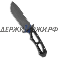 Нож BOA-Breacher Knife Black-Ops Amphibious Black D2 Medford MF/BOA Breacher DP OxBk-ALBk-KyBk 